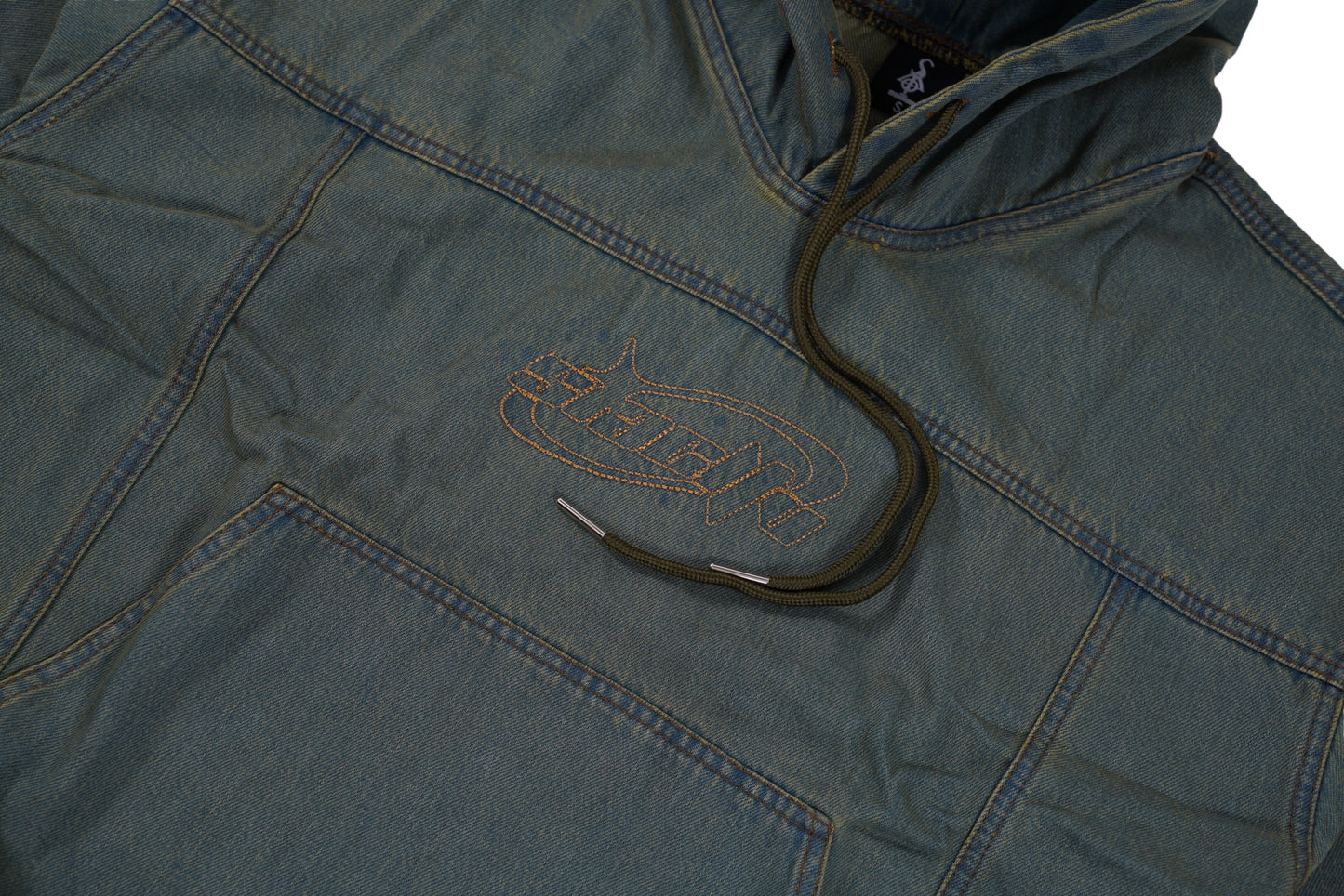 Denim Hoodie (Antique wash)