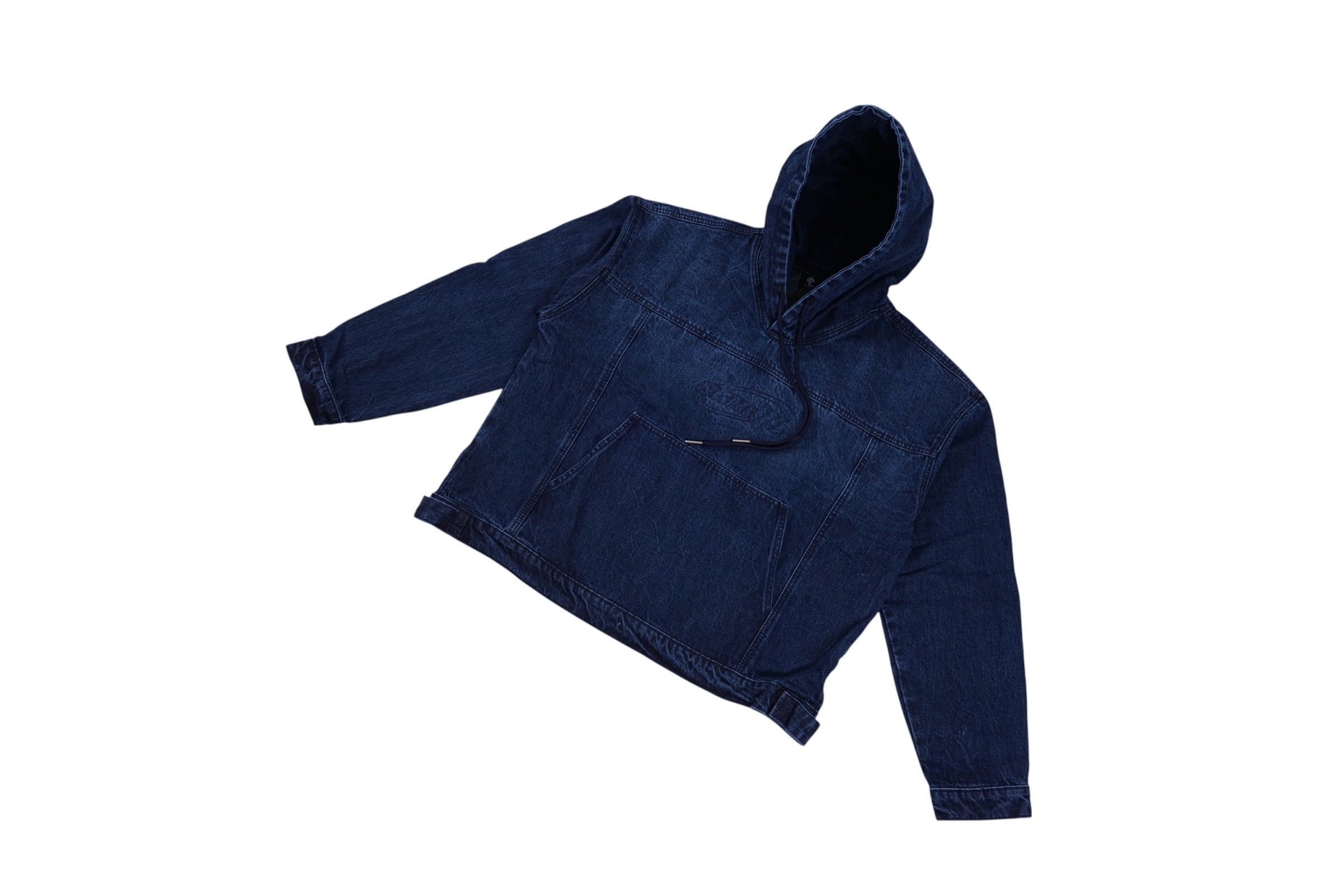Denim Hoodie (Dark Blue)