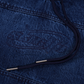 Denim Hoodie (Dark Blue)