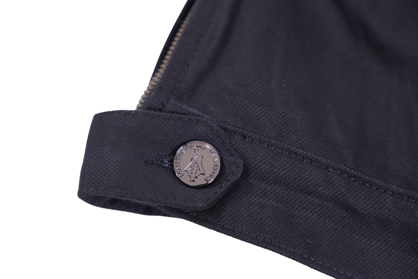 Denim Hoodie (Black)