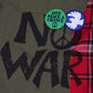 LOVE NOT WAR BUTTON UP (Olive)