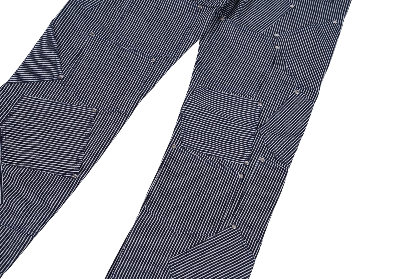 Conductor Denim Upside Down Pants (Navy)