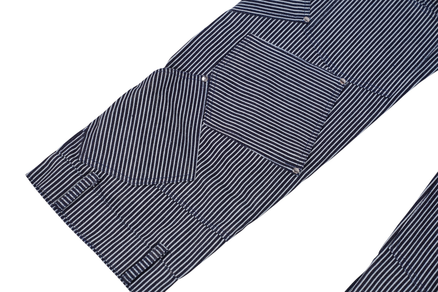 Conductor Denim Upside Down Pants (Navy)