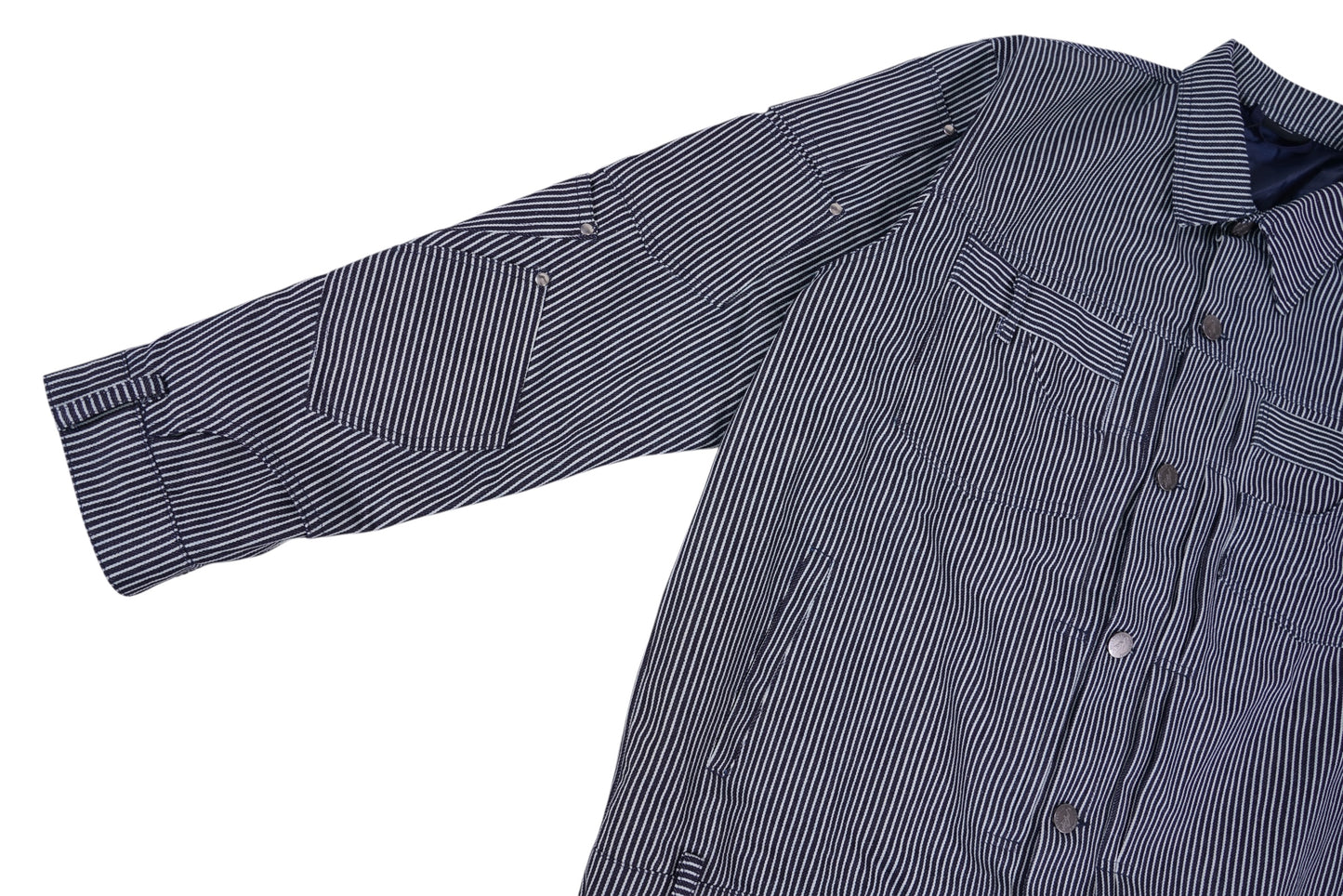 Conductor Denim Upside Down Jacket (Navy)