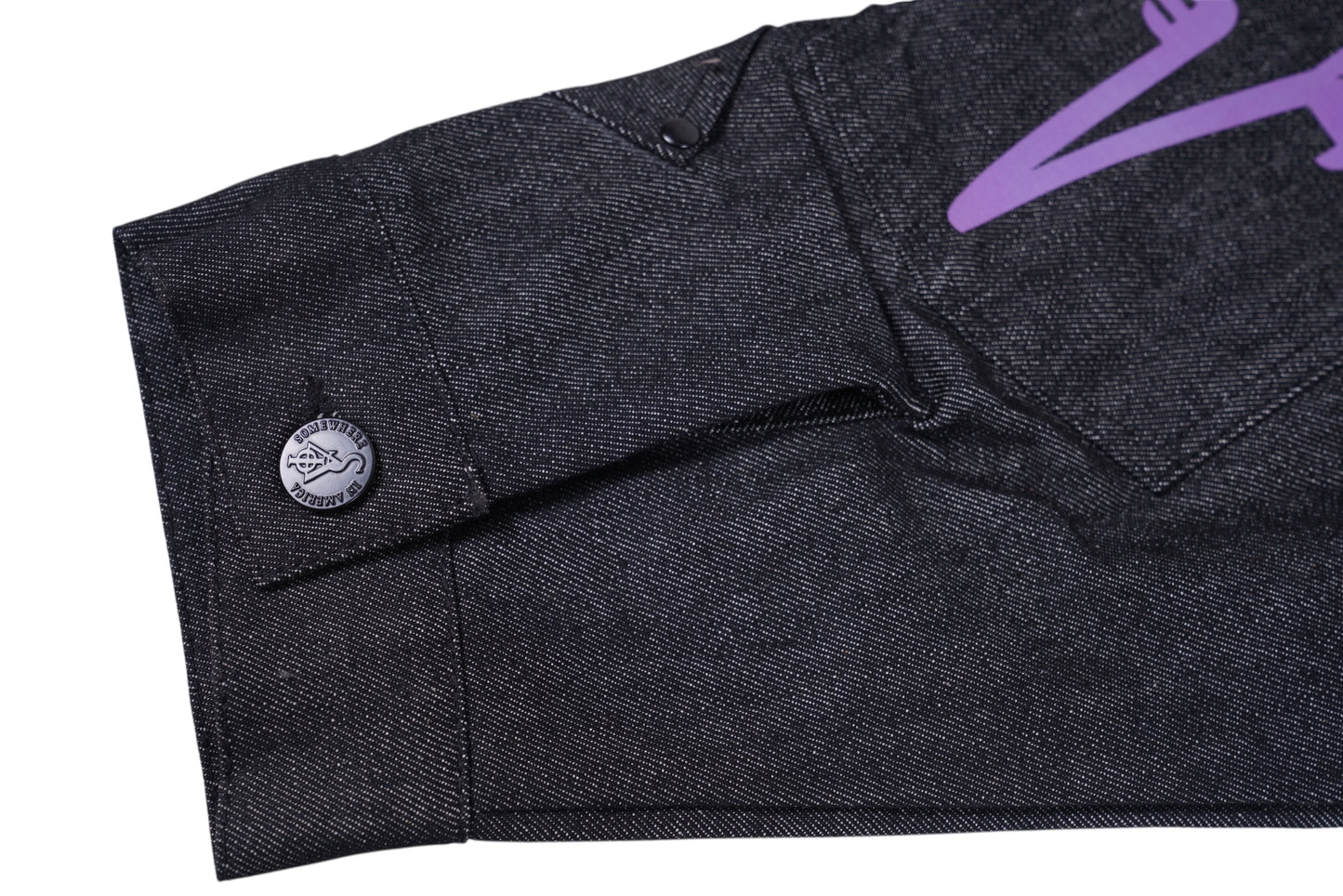 SIAVISU DENIM HOODIE (Black)