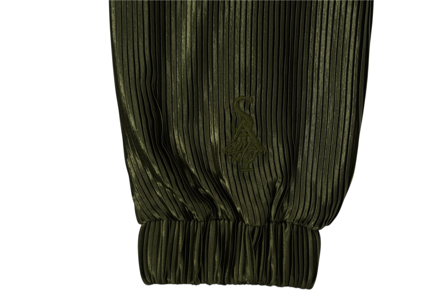 SIA HER RELAXED PLISSE JACKET (OLIVE)