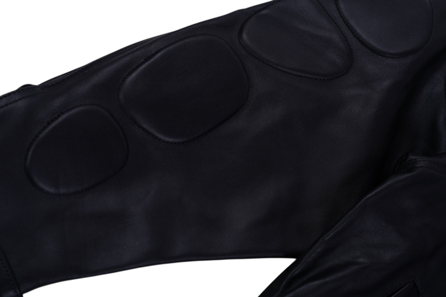 LEATHER MOTO JACKET (BLACK)