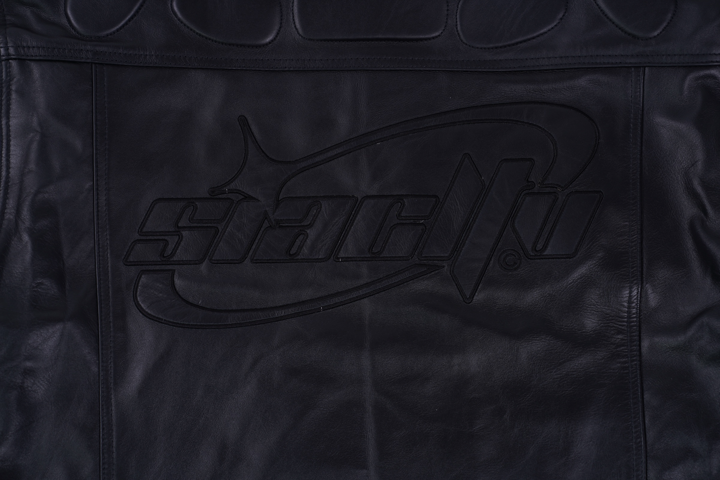 LEATHER MOTO JACKET (BLACK)