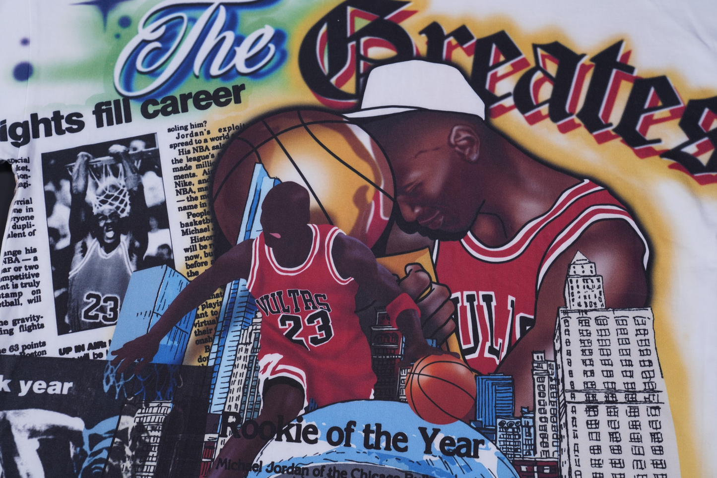 Oversized Art Tee (G.O.A.T.) - White