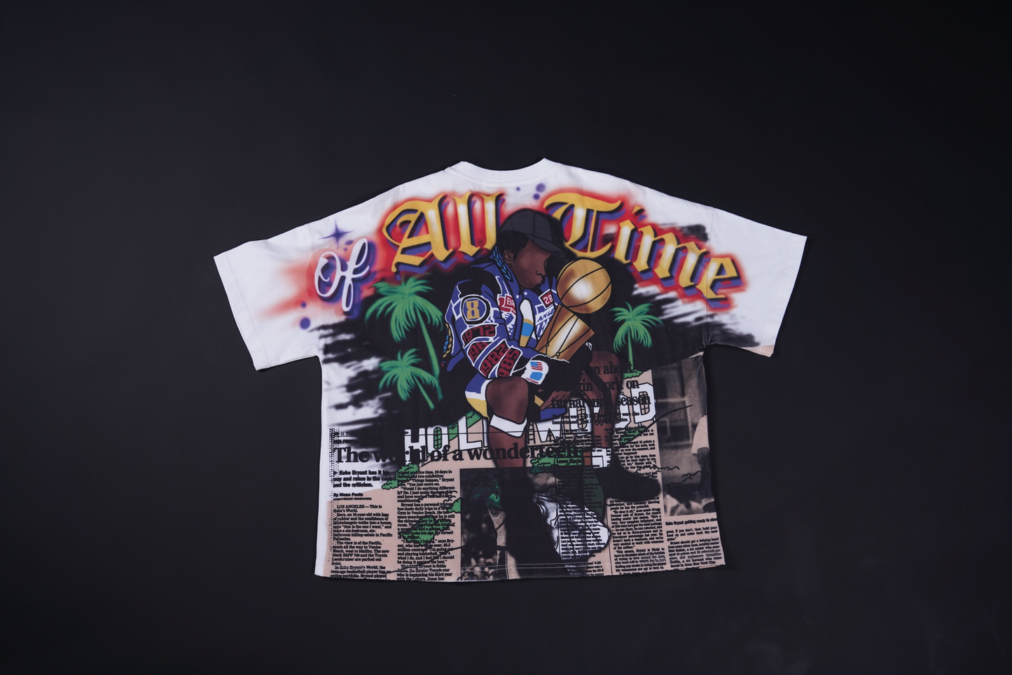 Oversized Art Tee (G.O.A.T.) - White