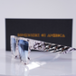 CUBAN CHAIN GLASSES (White Marble)
