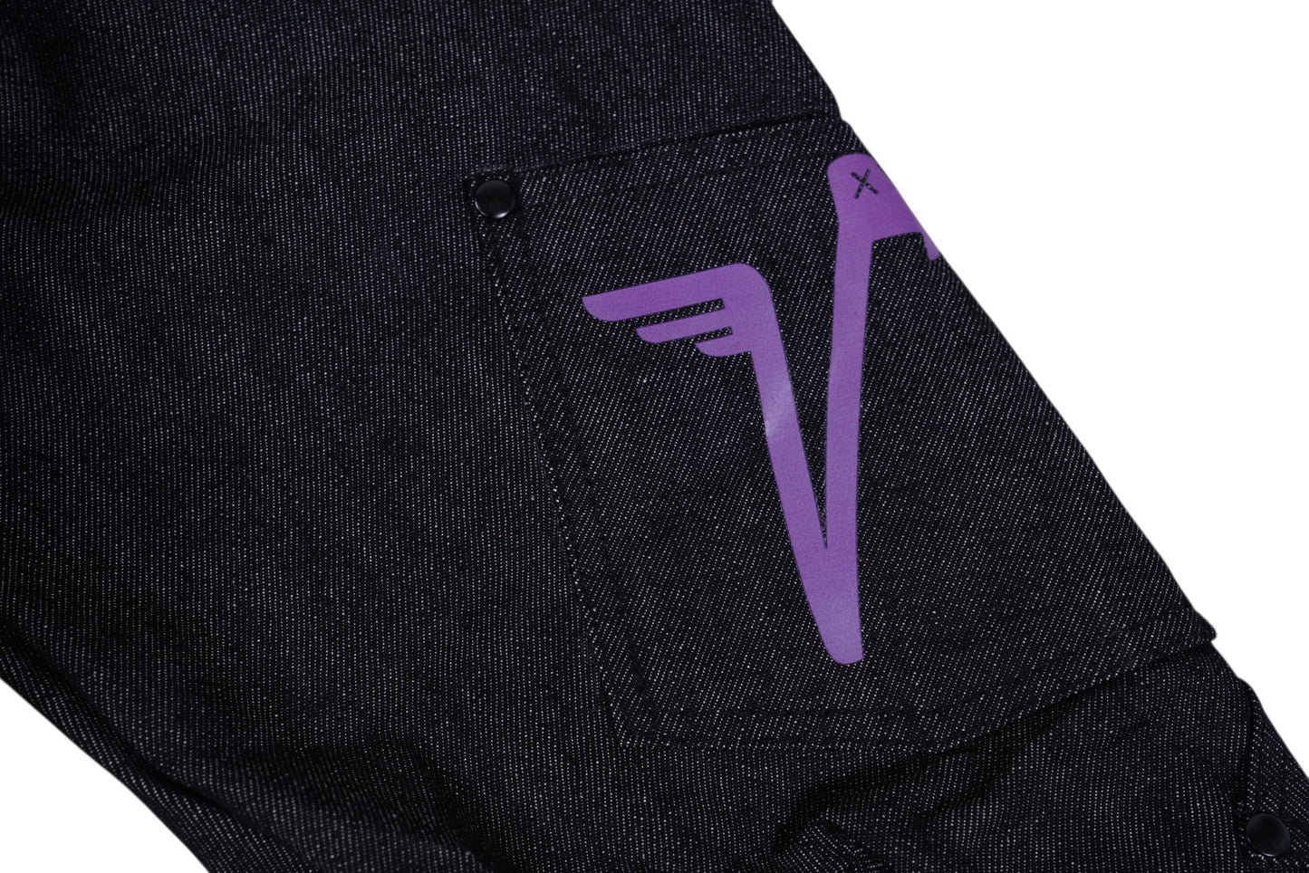 SIAVISU DENIM HOODIE (Black)