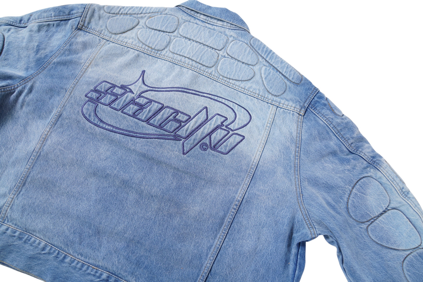 MOTO DENIM JACKET (BLUE)