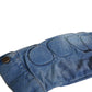 MOTO DENIM JACKET (BLUE)