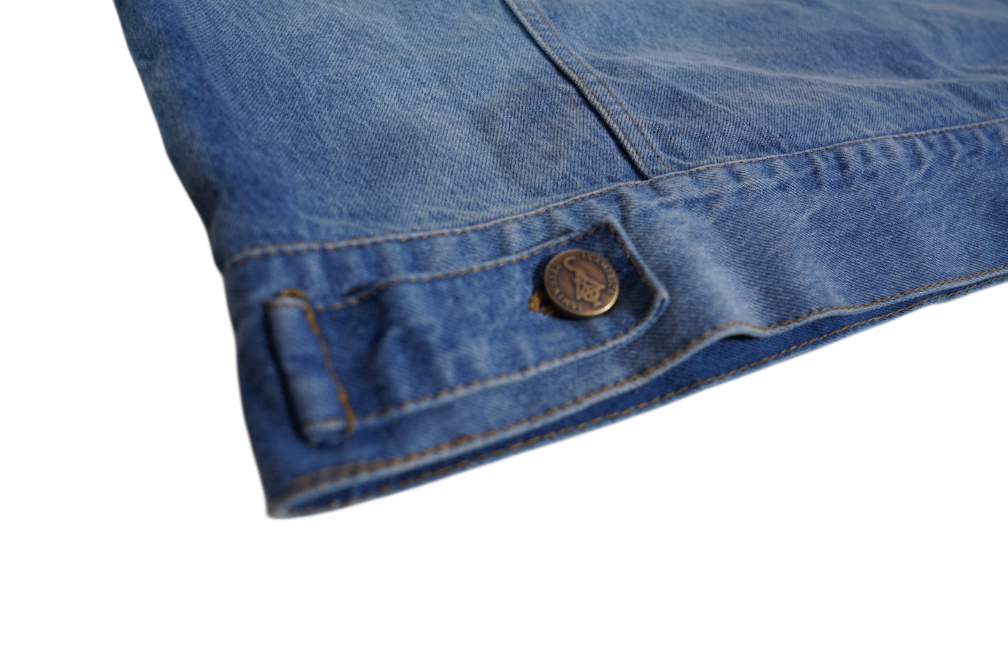 MOTO DENIM JACKET (BLUE)