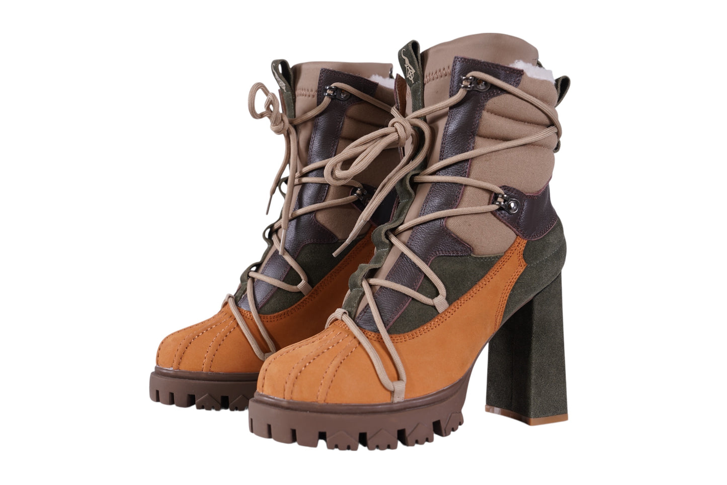 SIA HER MALLARD HEEL BOOTS