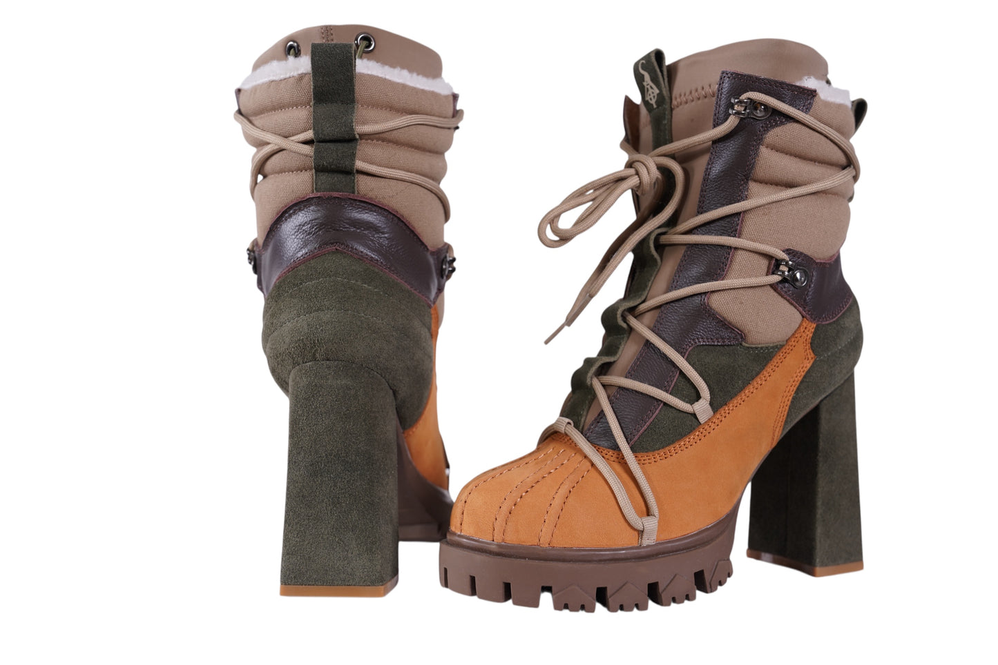 SIA HER MALLARD HEEL BOOTS