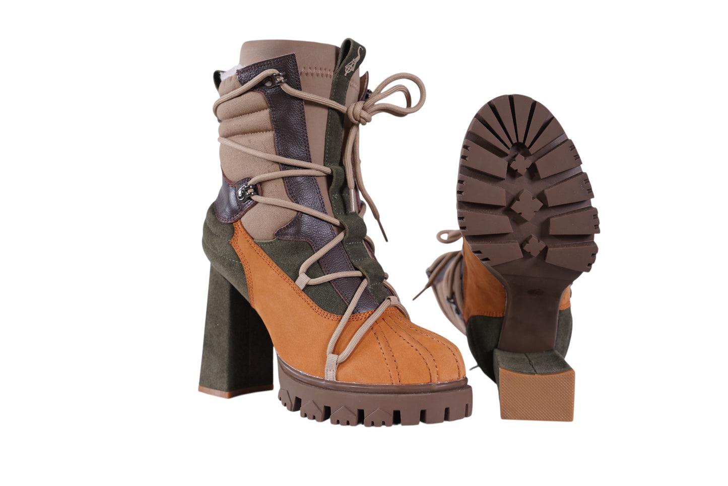 SIA HER MALLARD HEEL BOOTS