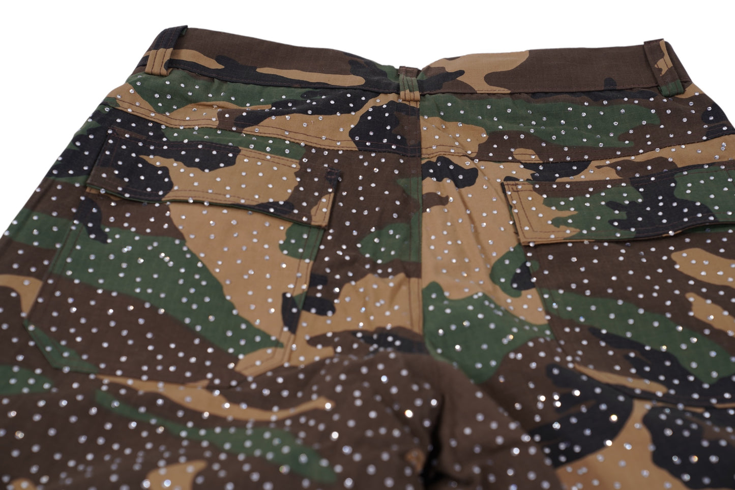 SIA HER DIAMOND DUTY CAMO CARGO PANTS
