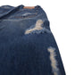 SIA HER DISTRESSED BOYFRIEND JEANS
