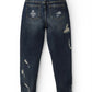 SIA HER DISTRESSED BOYFRIEND JEANS