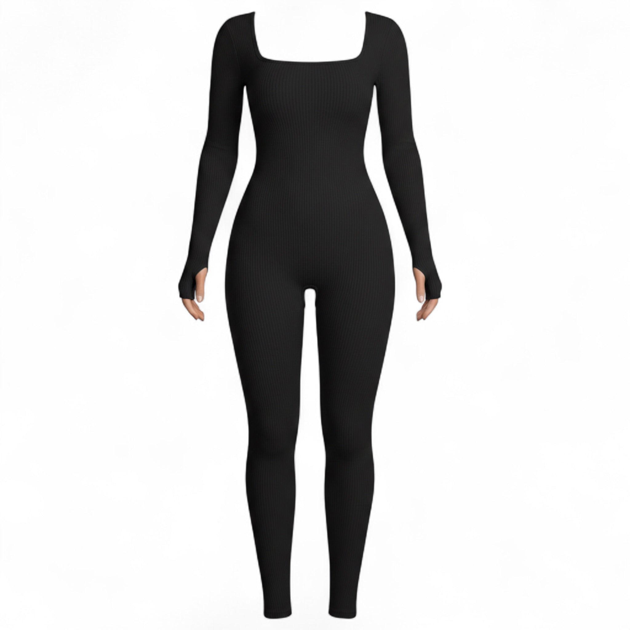 SIA HER Square Neck Jumpsuit