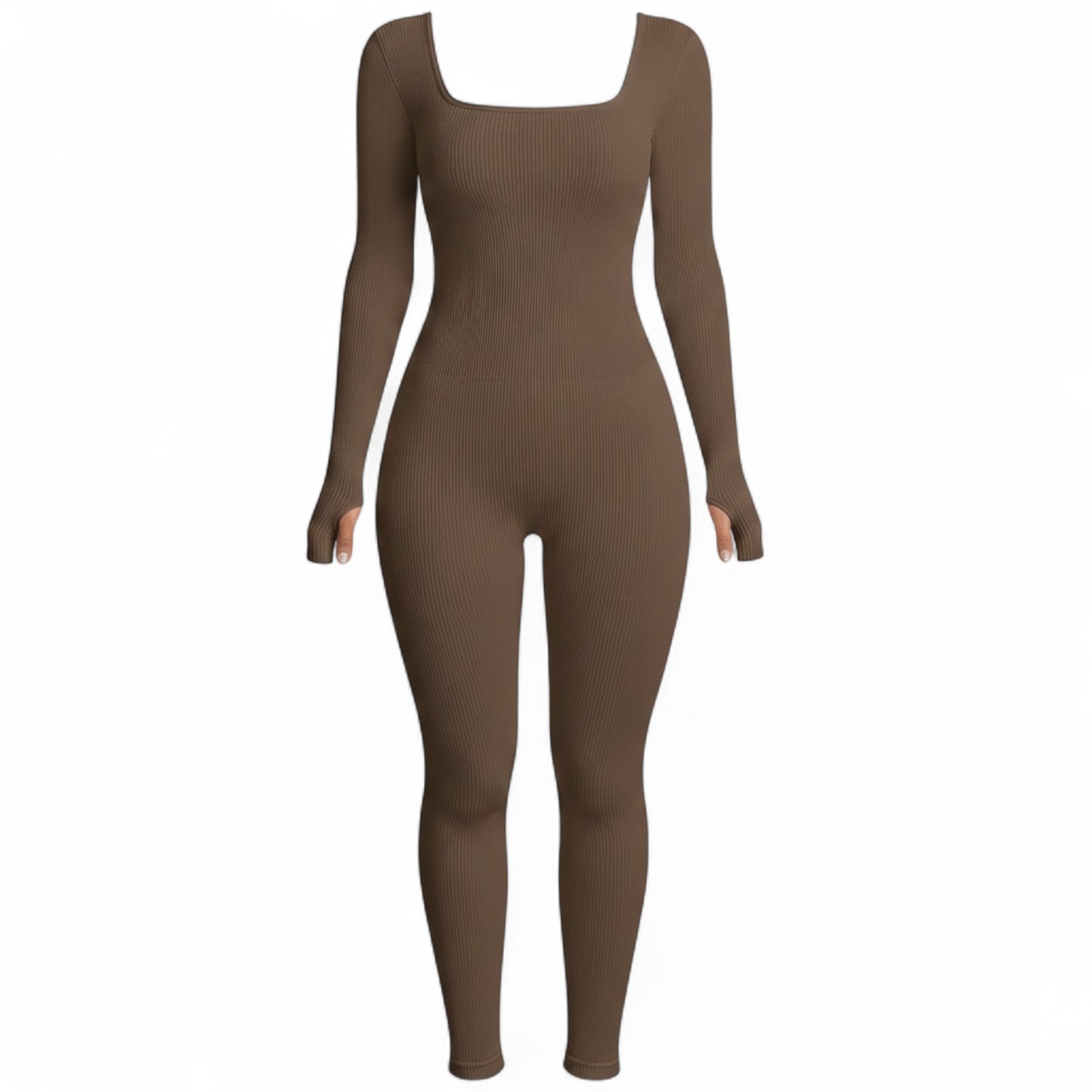 SIA HER Square Neck Jumpsuit