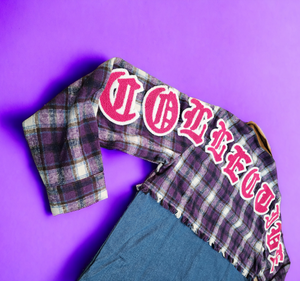 
                  
                    Load image into Gallery viewer, SIA &amp;quot;PURPLE&amp;quot; CANDYPACK PATCHWORK FLANNEL
                  
                