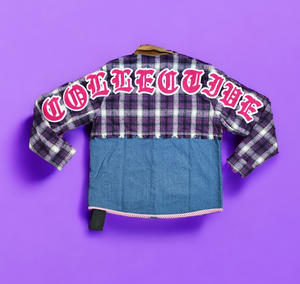 
                  
                    Load image into Gallery viewer, SIA &amp;quot;PURPLE&amp;quot; CANDYPACK PATCHWORK FLANNEL
                  
                