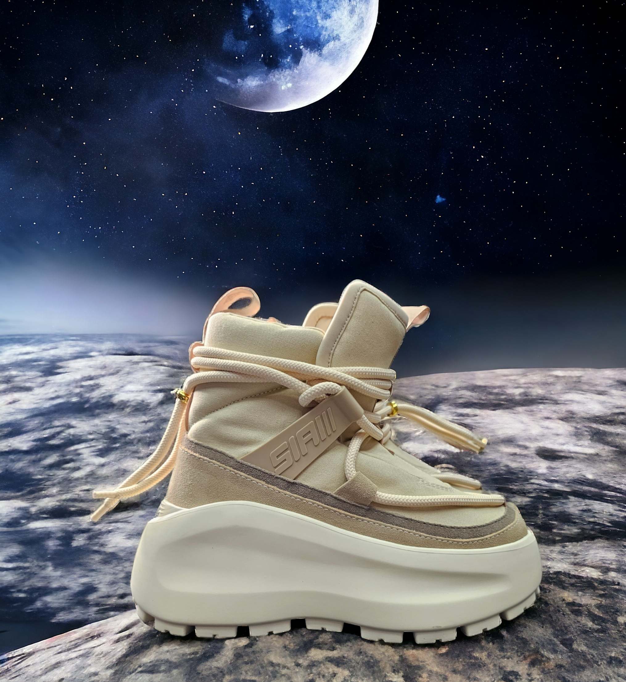 FW/24 SIA "BEIGE" STS-8 BOOTS