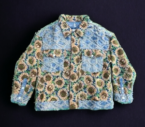 
                  
                    Load image into Gallery viewer, SIA &amp;quot;SUNFLOWER&amp;quot; DENIM JACKET
                  
                