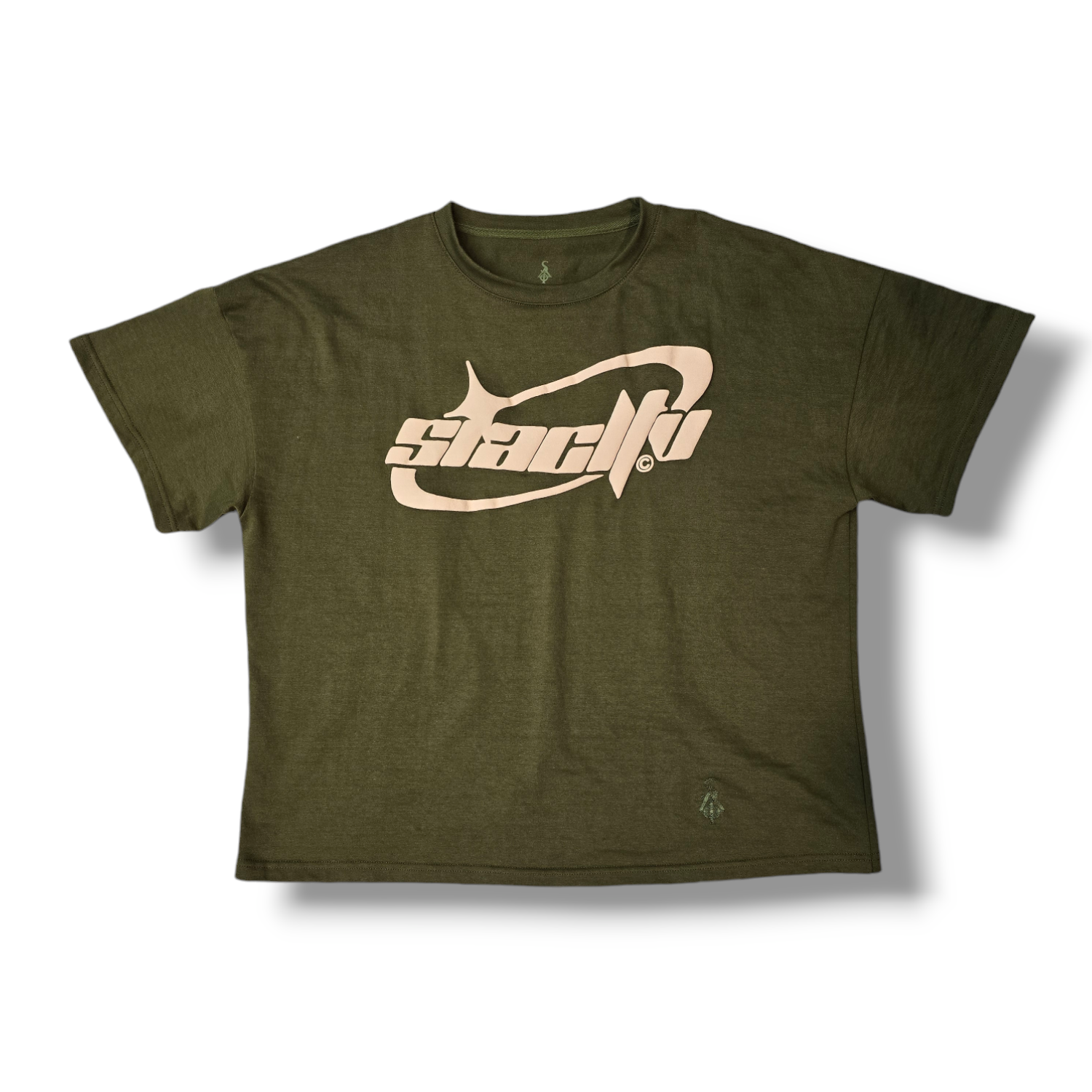 FW/24 SIA "OLIVE" PUFF PRINT T-SHIRT