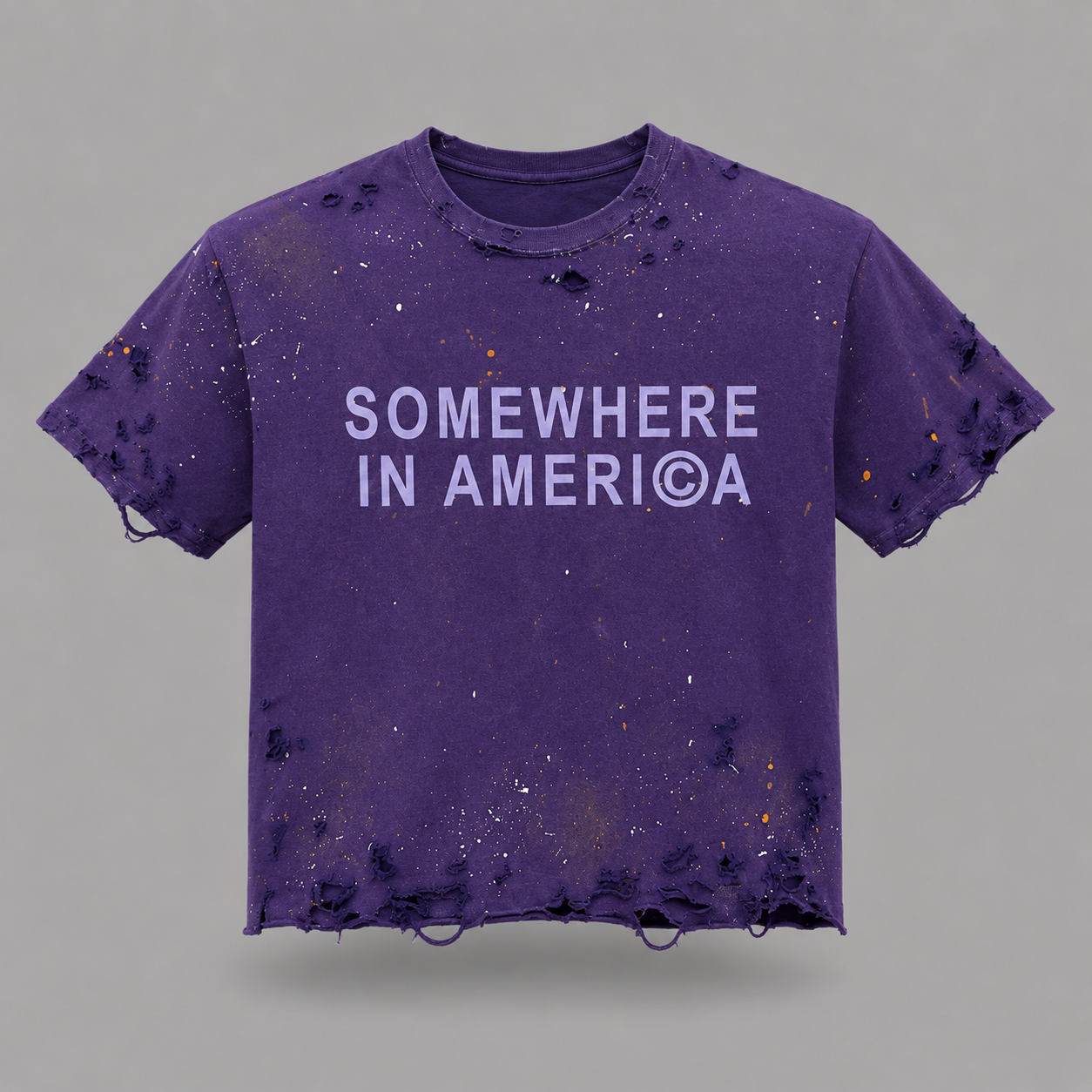 SIA Signature Handcrafted T-Shirt (Purple Ash)