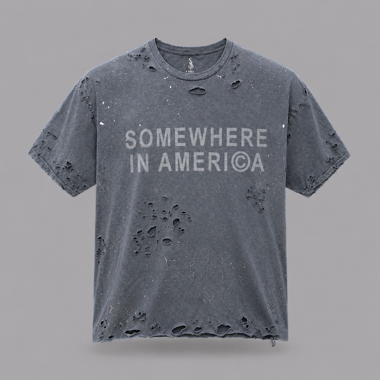 SIA Signature Handcrafted T-Shirt (Slate Grey)