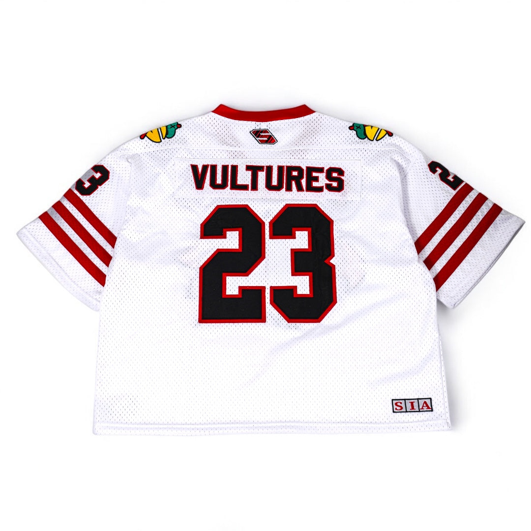 FW/24 SIA "WHITE " BLACK HAWKS HOCKEY JERSEY