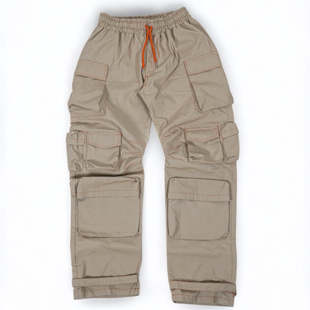 SIA "TAN" Y2K RIPSTOP PANTS