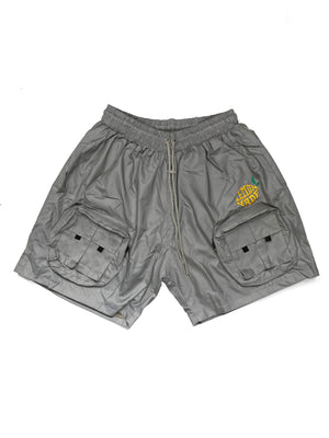 
                  
                    Load image into Gallery viewer, SIA LEMONNADE &amp;quot;GREY&amp;quot; REFLECTIVE Shorts
                  
                
