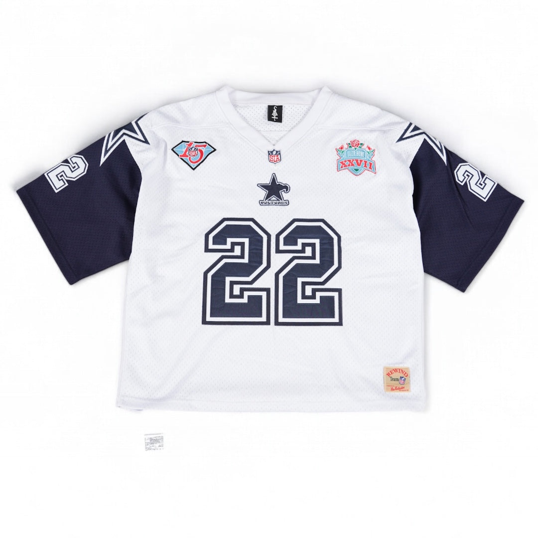 "EMMITT” BOX CUT FOOTBALL JERSEY (BACK2SCHOOL)