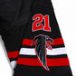 SIA VULTRS "BLACK PRIME 89” BOX CUT FOOTBALL JERSEY (BACK2SCHOOL)