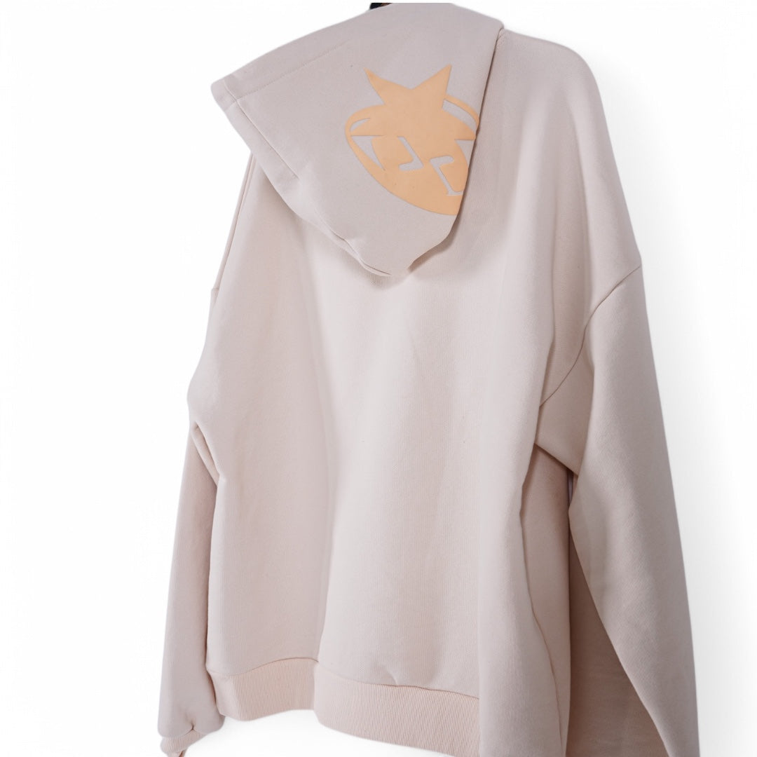 "EDELWEISS" PUFF PRINT FLOWER HOODIE (BACK2SCHOOL)