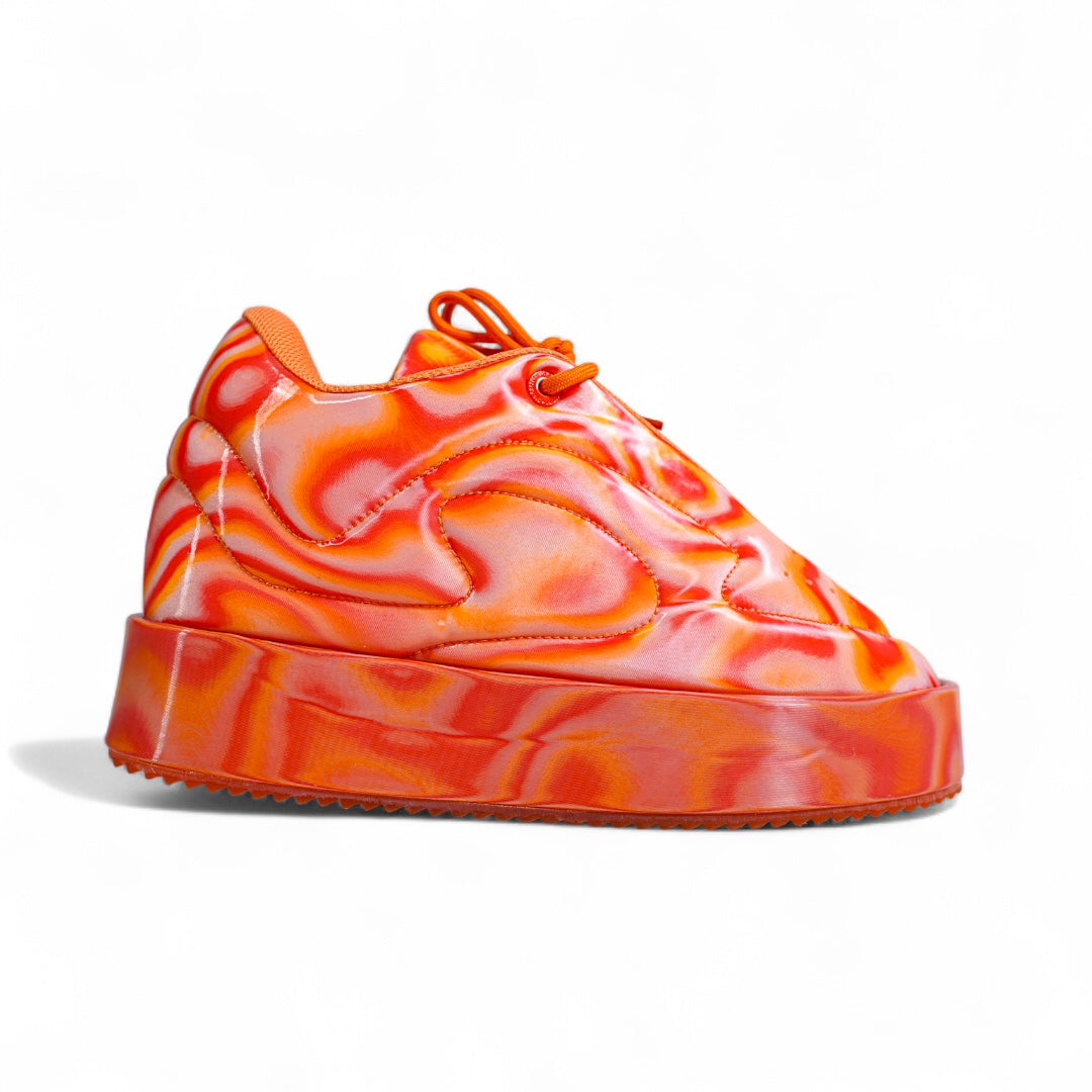 "ORANGE HAZE" PATENT LEATHER SUPACLOUD (BACK2SCHOOL)