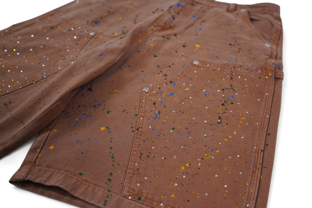 SIA LABS CUSTOM MADE “TAN” CARPENTER SHORTS