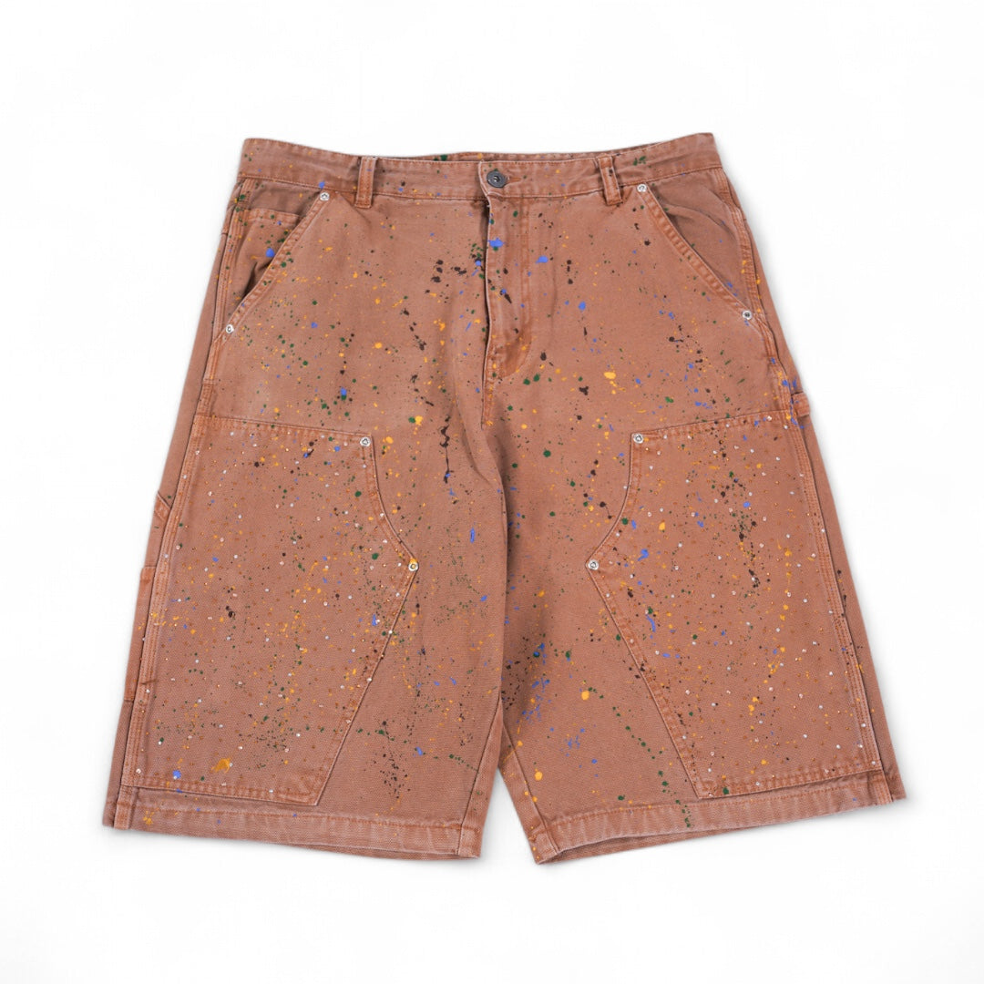 SIA LABS CUSTOM MADE “TAN” CARPENTER SHORTS