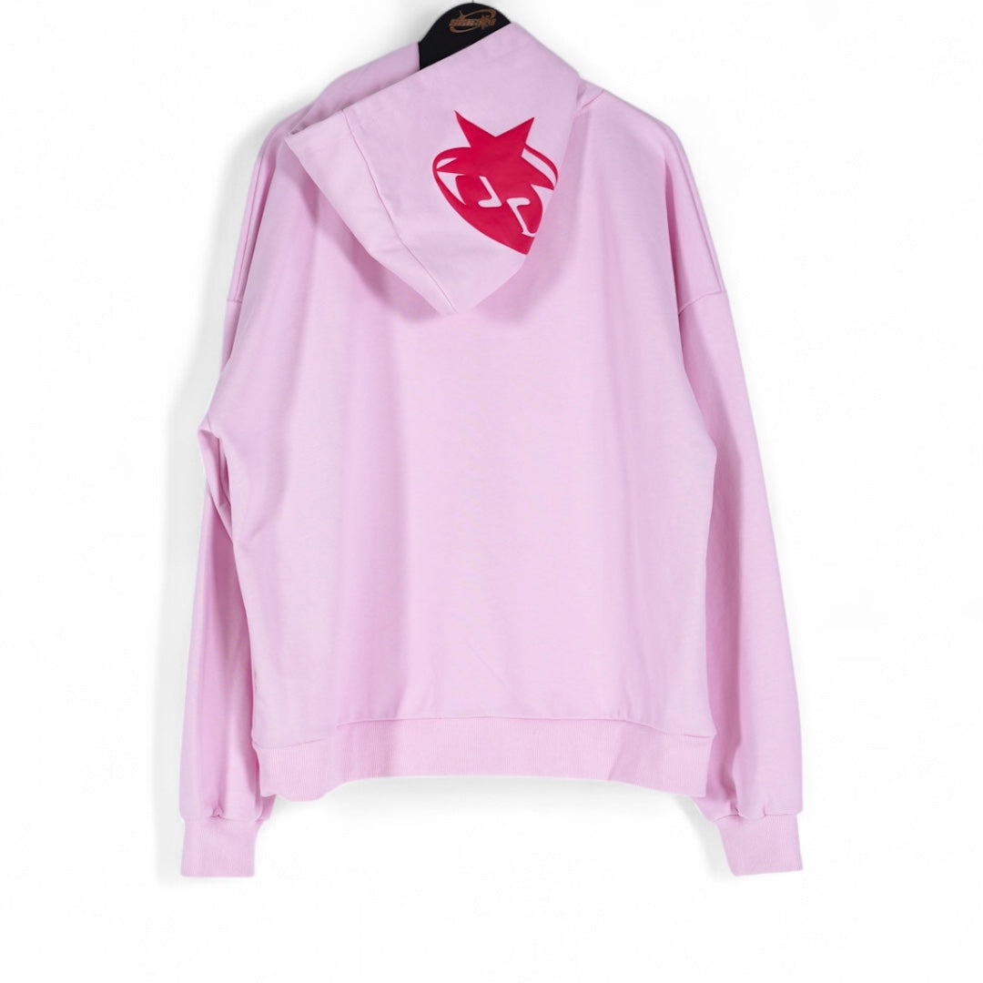 "PAEONIA" PUFF PRINT FLOWER HOODIE (BACK2SCHOOL)