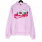 "PAEONIA" PUFF PRINT FLOWER HOODIE (BACK2SCHOOL)