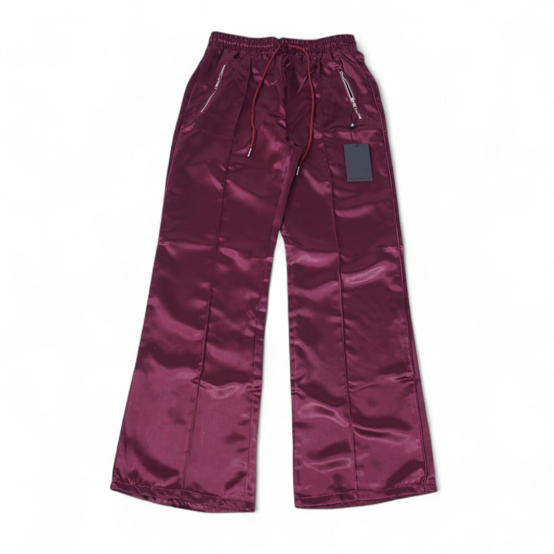 SIA "BURGUNDY" SATIN SUIT