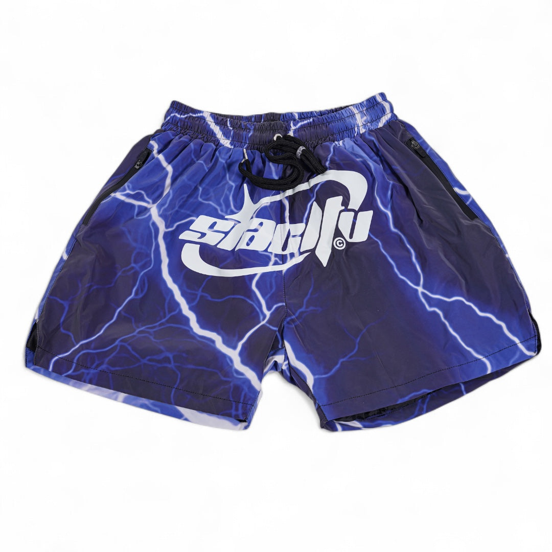SIA "BLUE LIGHTING” REFLECTIVE SHORTS