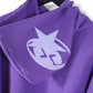 "AQUILEGIA CAERULEA" PUFF PRINT FLOWER HOODIE (BACK2SCHOOL)