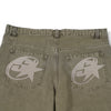 SIA LABS CUSTOM MADE “OLIVE” CARPENTER SHORTS