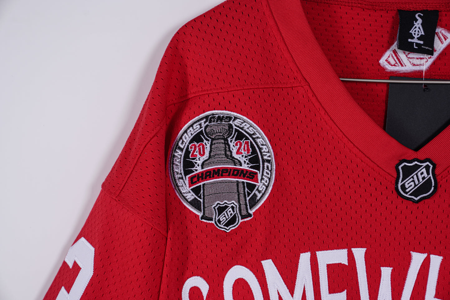 "SIA WINGS " RED/WHITE BOX CUT HOCKEY JERSEY (BACK2SCHOOL)